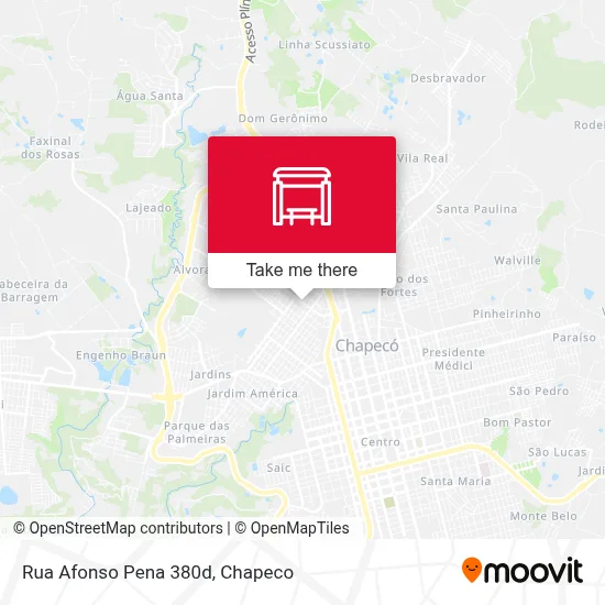 Rua Afonso Pena 380d map