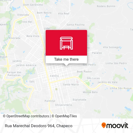 Rua Marechal Deodoro 964 map