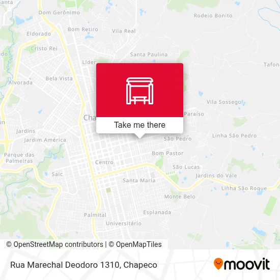 Rua Marechal Deodoro 1310 map