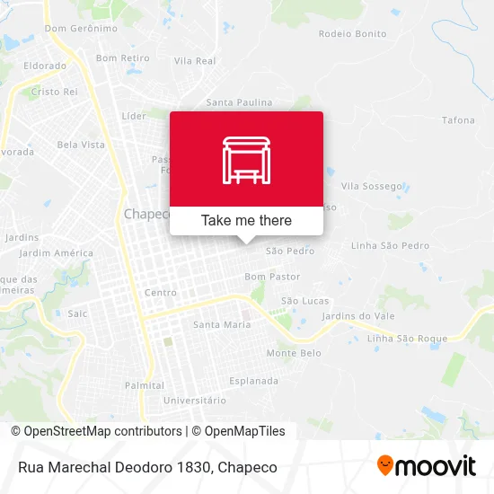 Rua Marechal Deodoro 1830 map