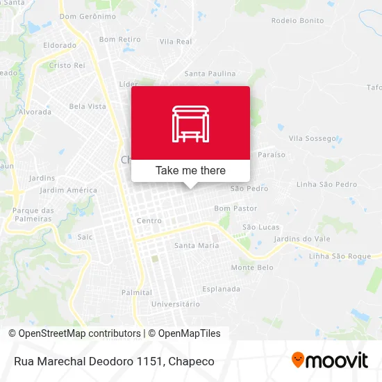 Rua Marechal Deodoro 1151 map