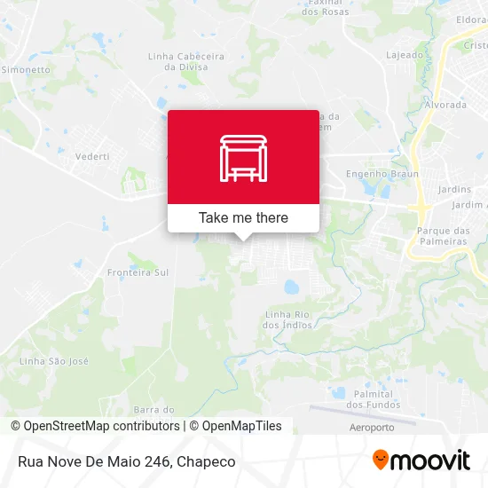 Rua Nove De Maio 246 map