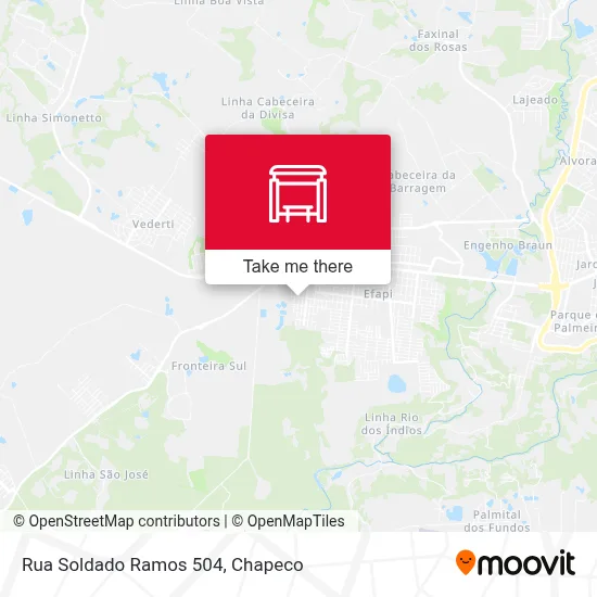 Rua Soldado Ramos 504 map