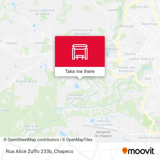 Rua Alice Zuffo 233b map