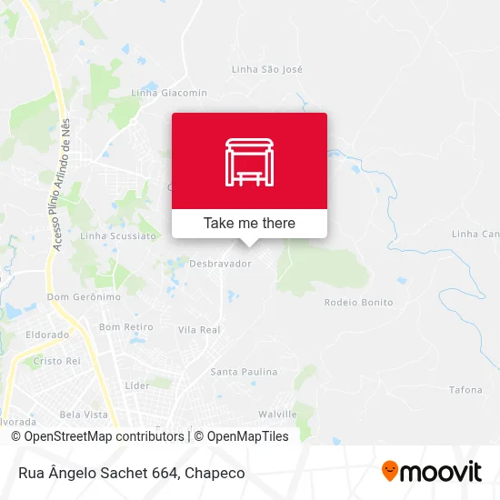 Rua Ângelo Sachet 664 map
