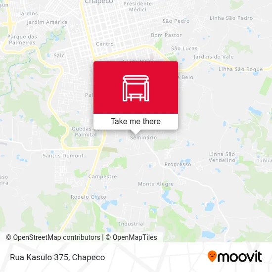Rua Kasulo 375 map