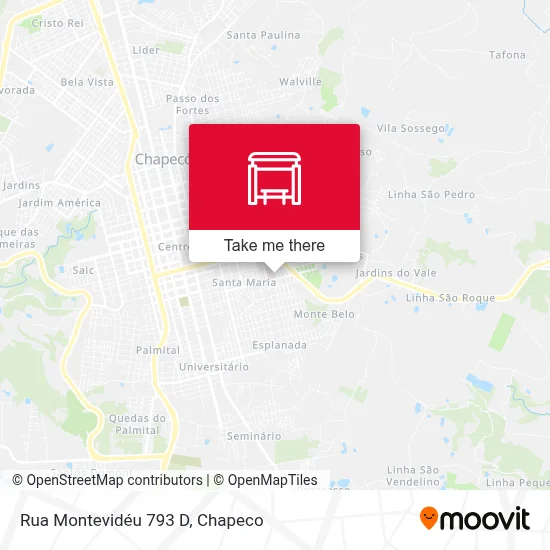 Rua Montevidéu 793 D map