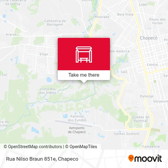 Rua Nilso Braun 851e map