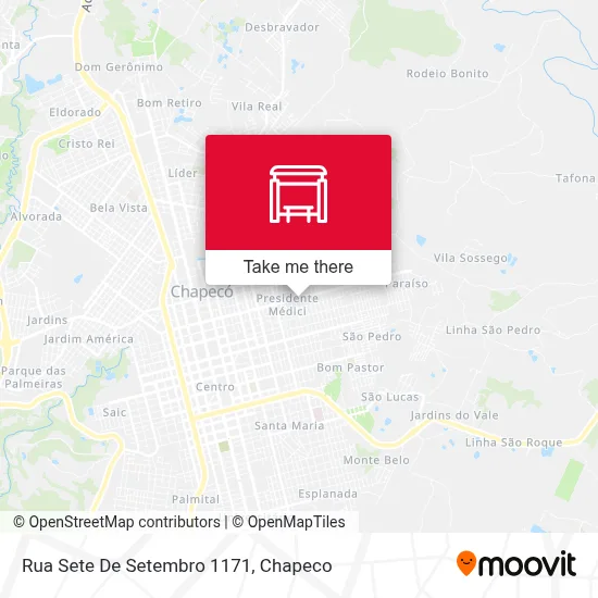 Rua Sete De Setembro 1171 map