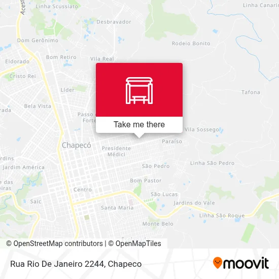 Rua Rio De Janeiro 2244 map