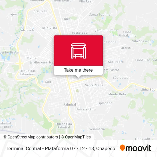 Terminal Central - Plataforma 07 - 12 - 18 map