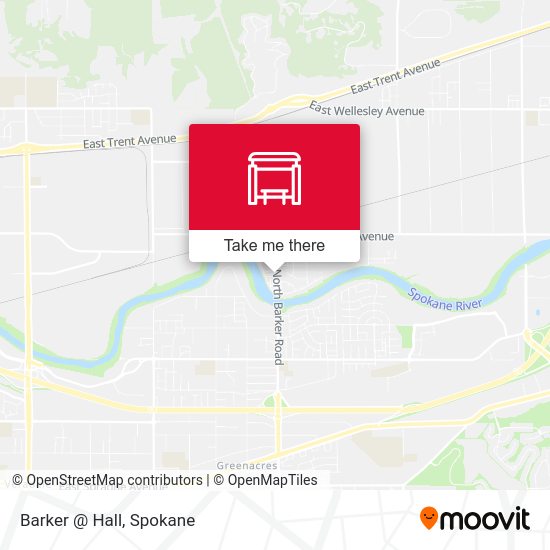 Barker @ Hall map
