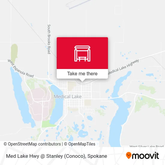 Mapa de Med Lake Hwy @ Stanley (Conoco)