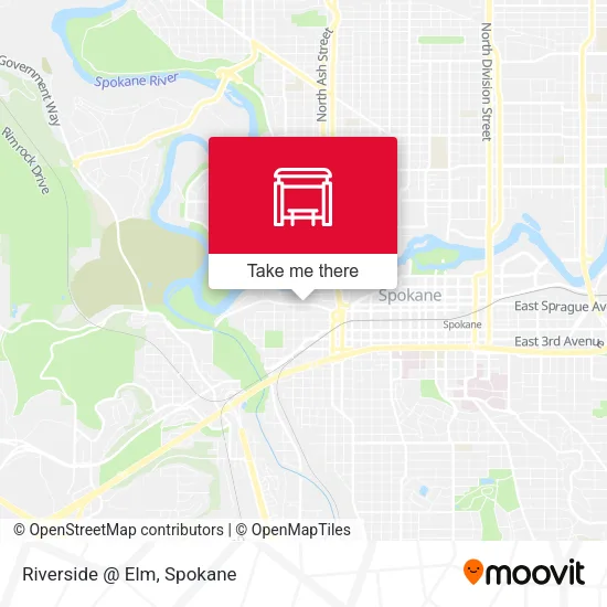 Mapa de Riverside @ Elm