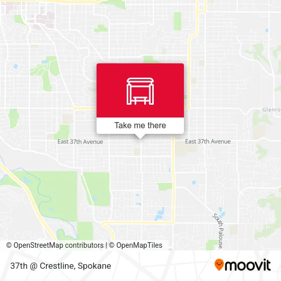 Mapa de 37th @ Crestline