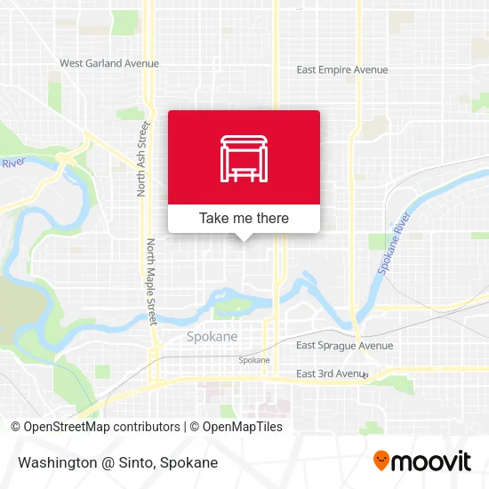 Mapa de Washington @ Sinto