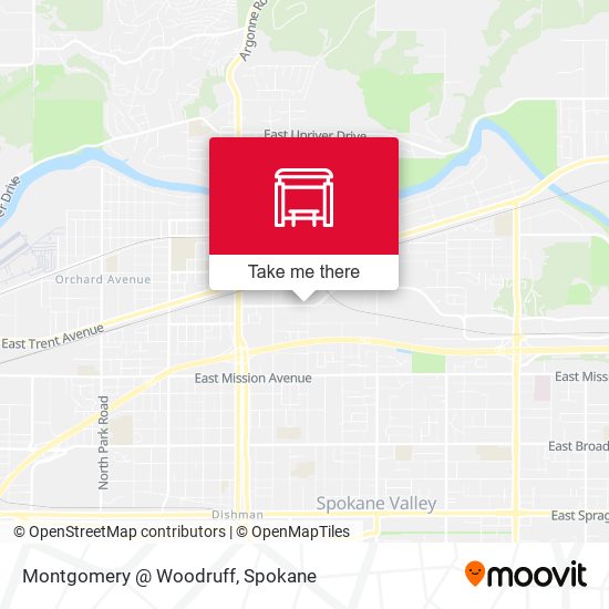 Mapa de Montgomery @ Woodruff