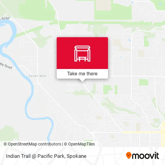 Mapa de Indian Trail @ Pacific Park