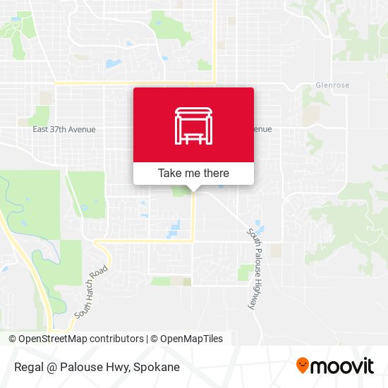 Mapa de Regal @ Palouse Hwy