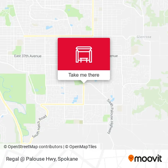 Mapa de Regal @ Palouse Hwy