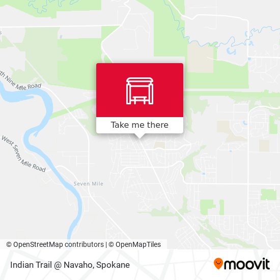 Indian Trail @ Navaho map