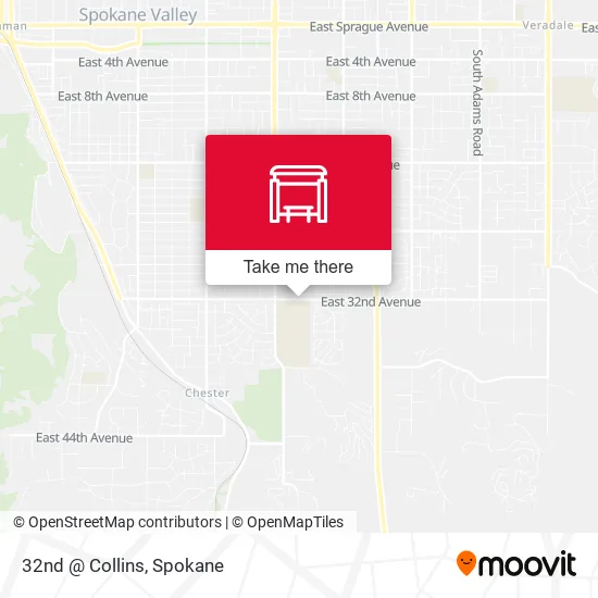 Mapa de 32nd @ Collins
