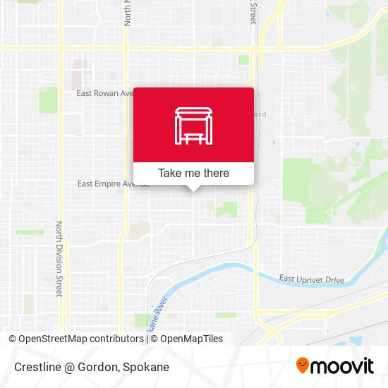 Mapa de Crestline @ Gordon