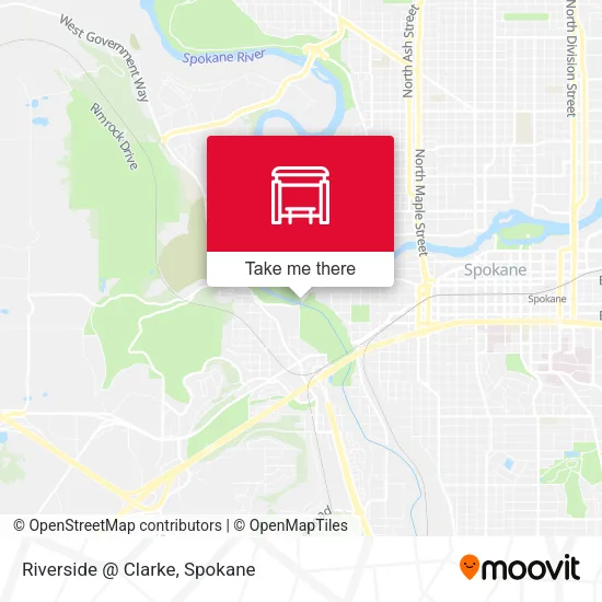 Mapa de Riverside @ Clarke