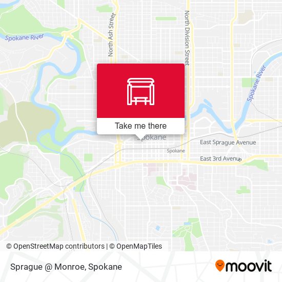 Sprague @ Monroe map