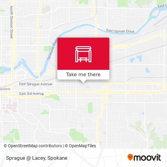 Sprague @ Lacey map