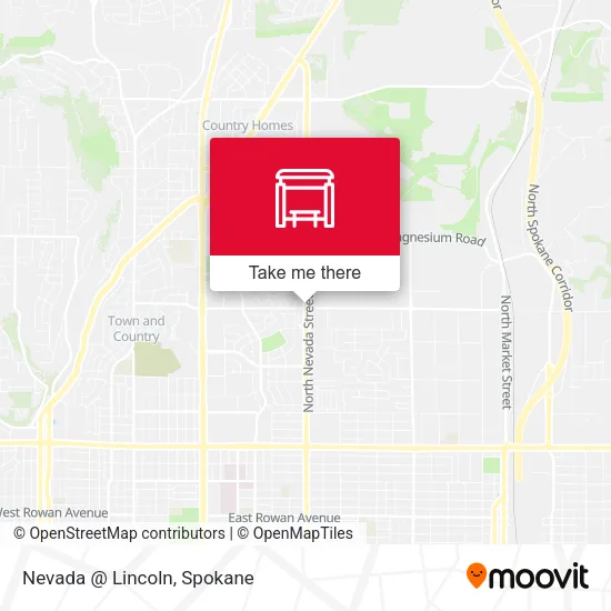 Mapa de Nevada @ Lincoln