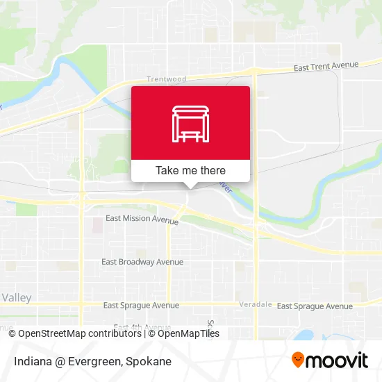 Mapa de Indiana @ Evergreen