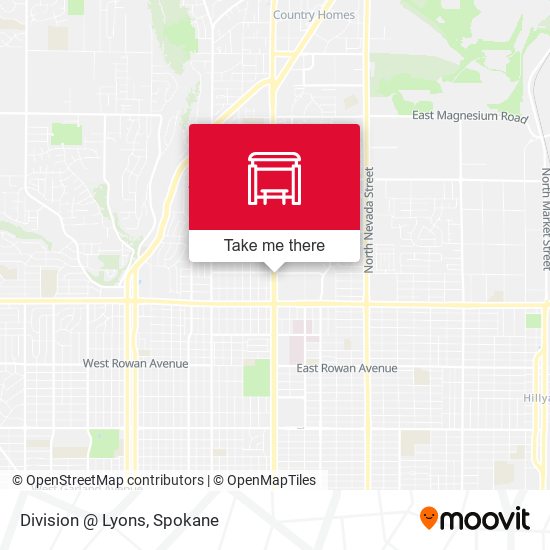 Division @ Lyons map