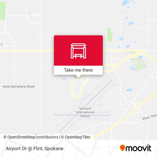 Airport Dr @ Flint map