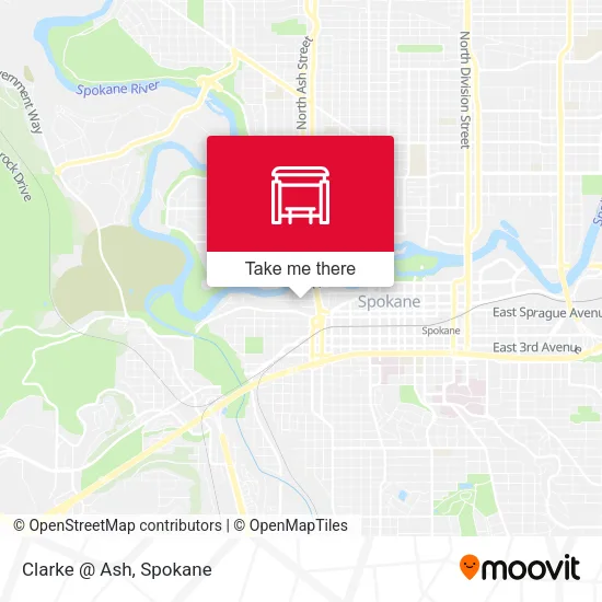 Clarke @ Ash map