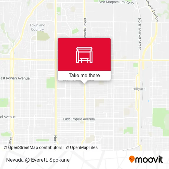 Nevada @ Everett map