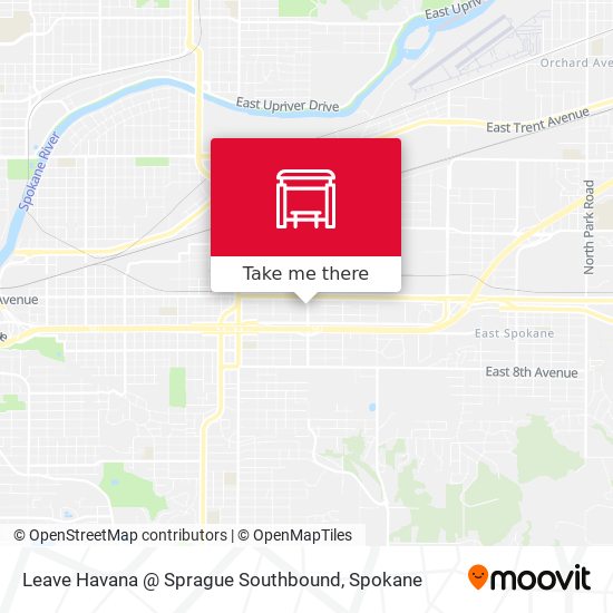 Mapa de Leave Havana @ Sprague Southbound