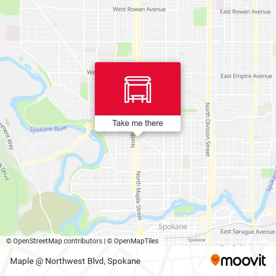 Maple @ Northwest Blvd map