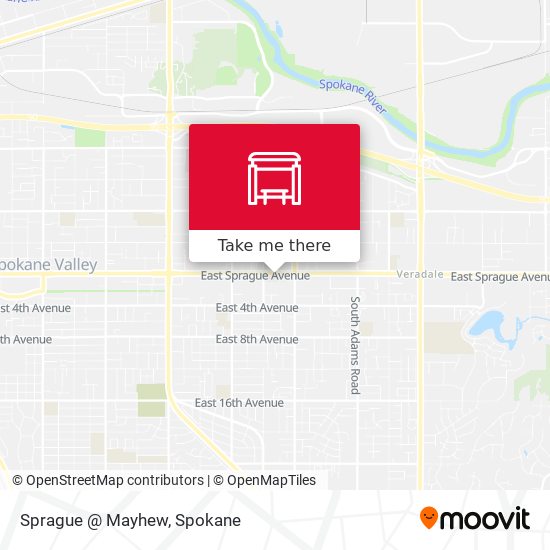 Sprague @ Mayhew map