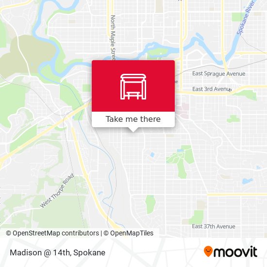 Madison @ 14th map