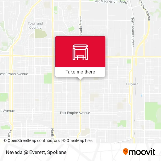 Nevada @ Everett map