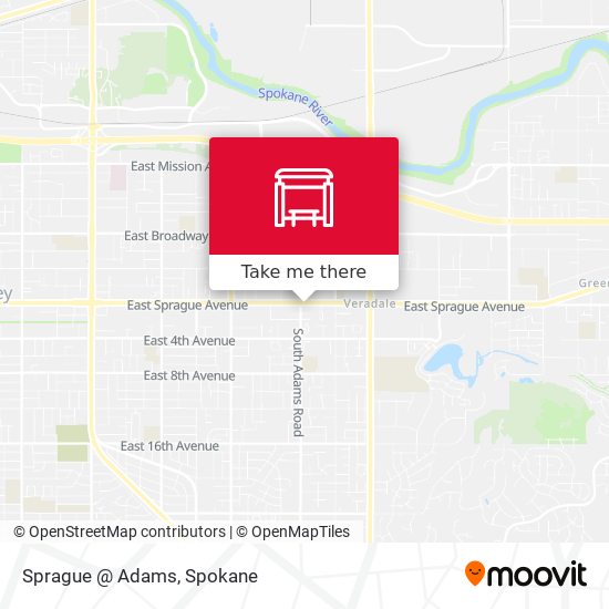 Sprague @ Adams map