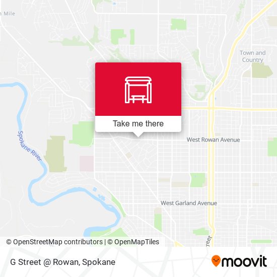 G Street @ Rowan map