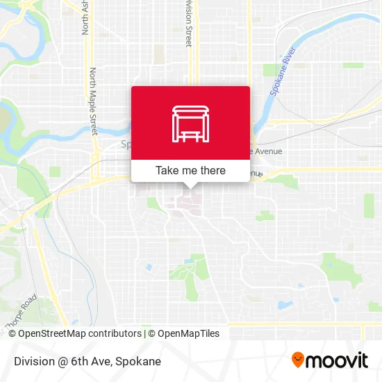Division @ 6th Ave map