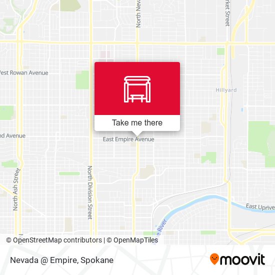 Nevada @ Empire map