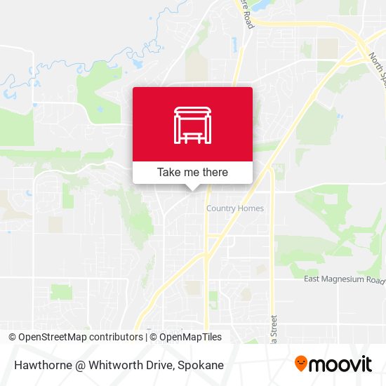 Hawthorne @ Whitworth Drive map