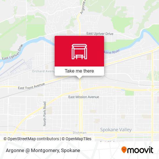 Argonne @ Montgomery map