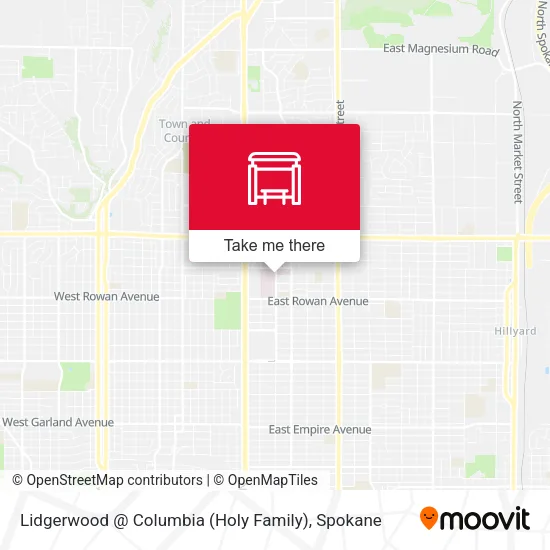 Lidgerwood @ Columbia (Holy Family) map