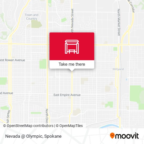 Nevada @ Olympic map