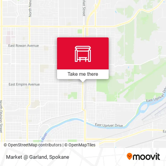Mapa de Market @ Garland